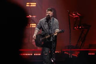 Brantley Gilbert at Turning Point USA halftime show